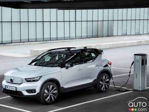 Volvo Canada annonce le prix de son XC40 Recharge 2021