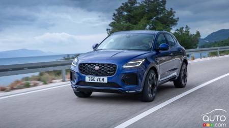 Léger rafraîchissement pour le Jaguar E-Pace 2021