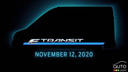 Ford Will Present Electric E-Transit Van on November 12