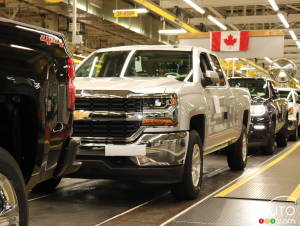 GM va construire des camionnettes au Canada