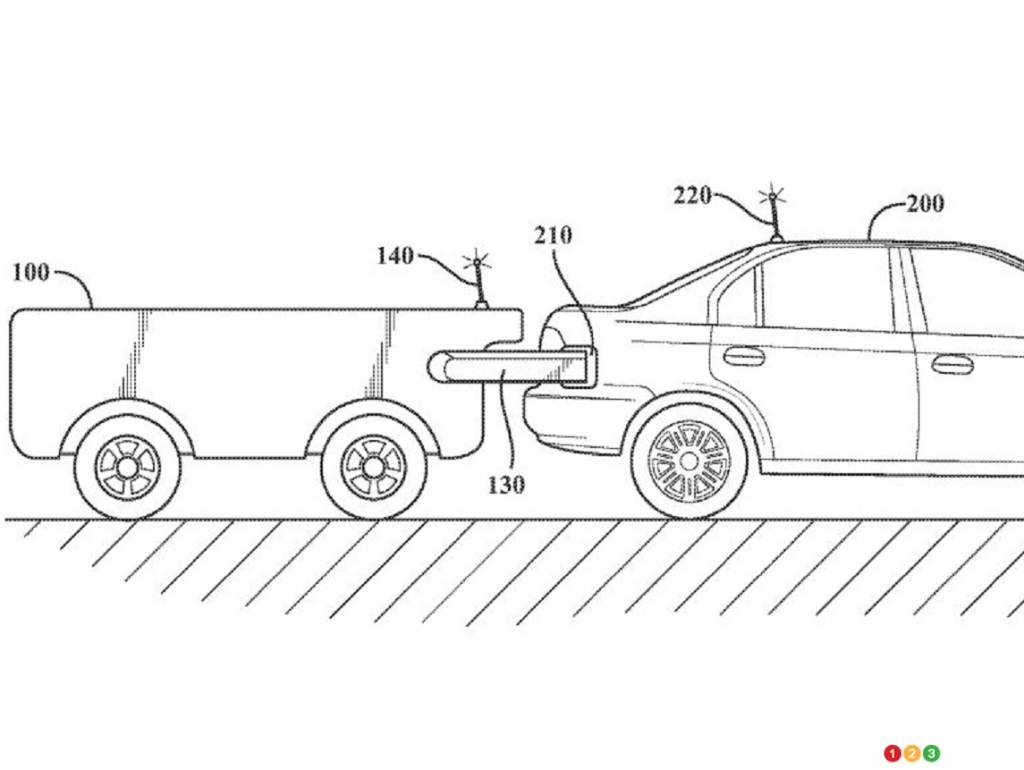 Toyota patent for mobile recharging-refueling station