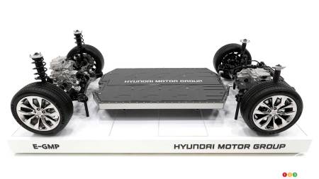 Hyundai Unveils E-GMP Modular Platform for Electric Vehicles