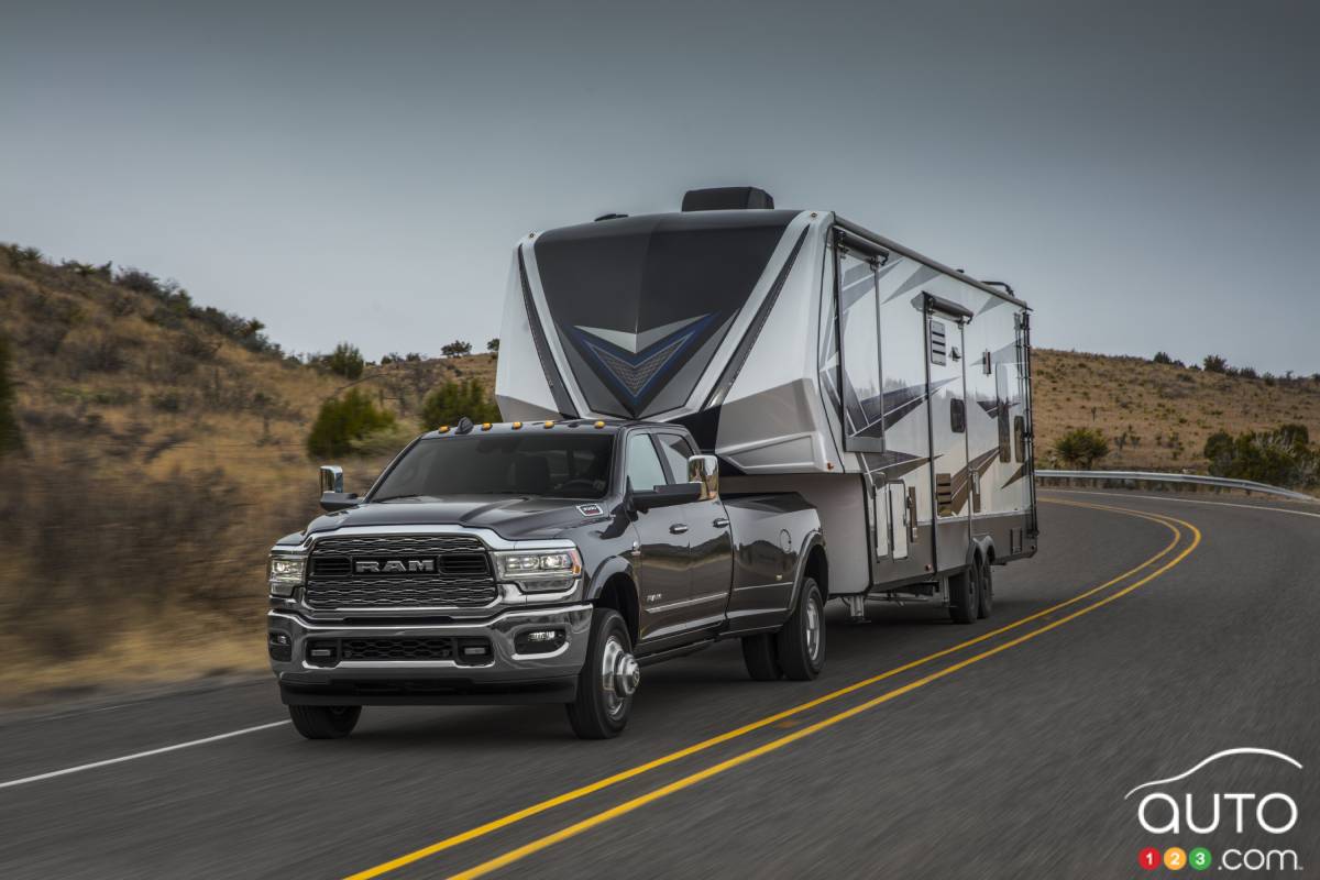 Ram Pushes HD Truck’s Towing Capacity to 37,100 lb
