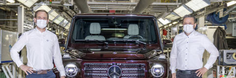 400,000th Mercedes-Benz G-Class Comes Off Production Line
