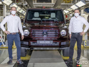 Production du 400 000e Mercedes-Benz Classe G