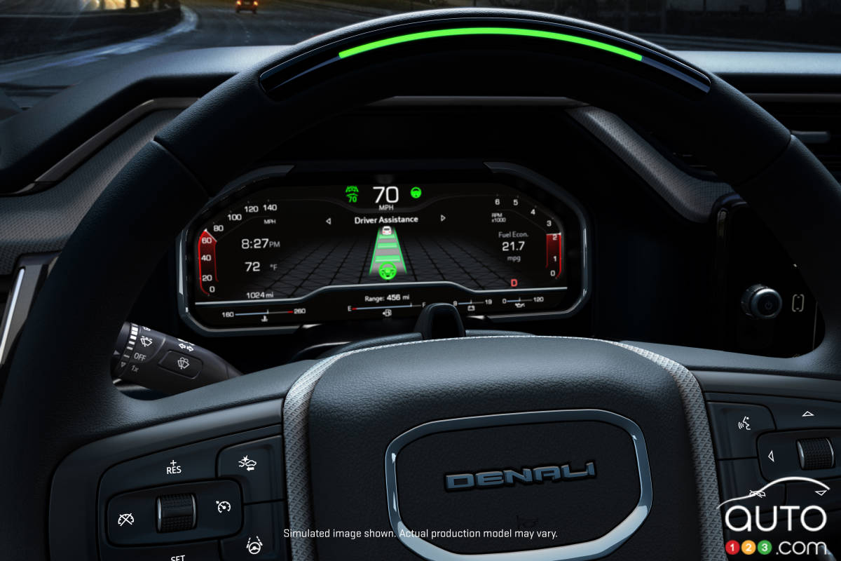 Digital Dashboard and Super Cruise Coming to the 2022 GMC Sierra