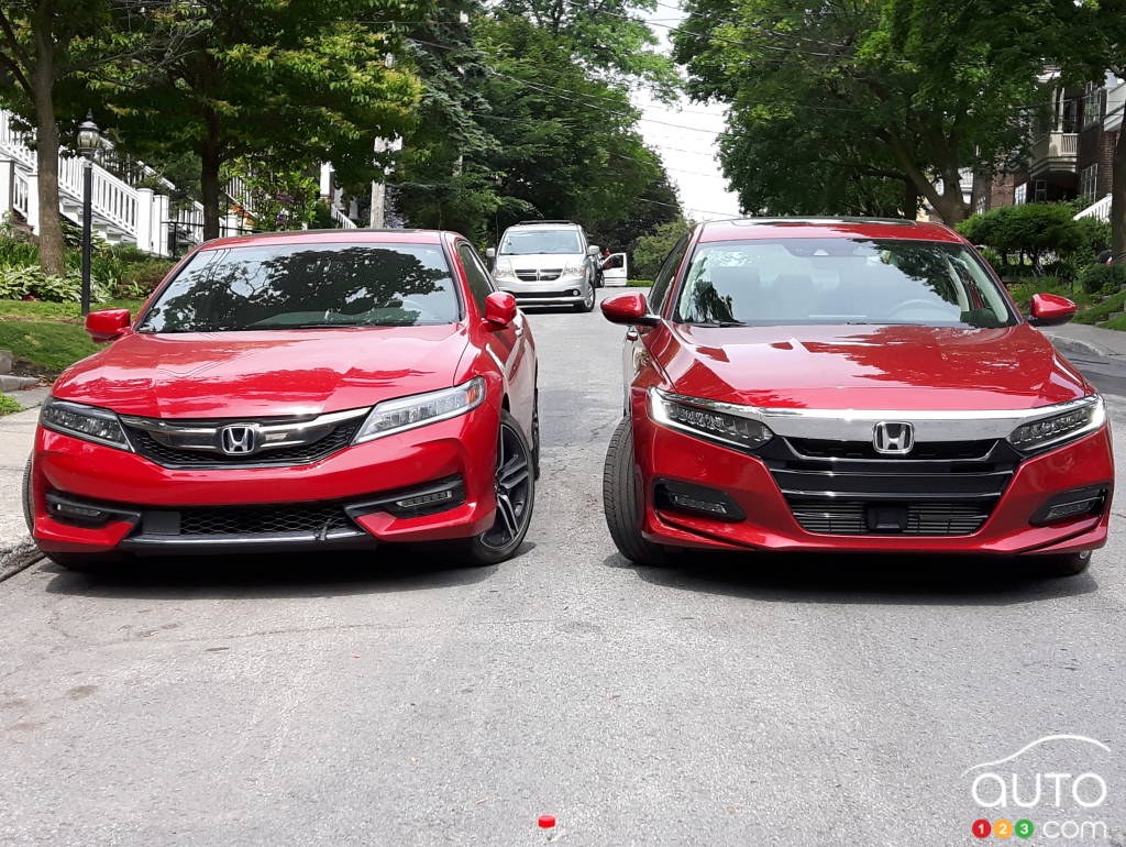 Two Honda Accords