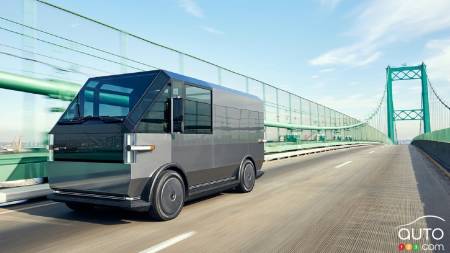 EV Startup Canoo Presents Electric Delivery Van