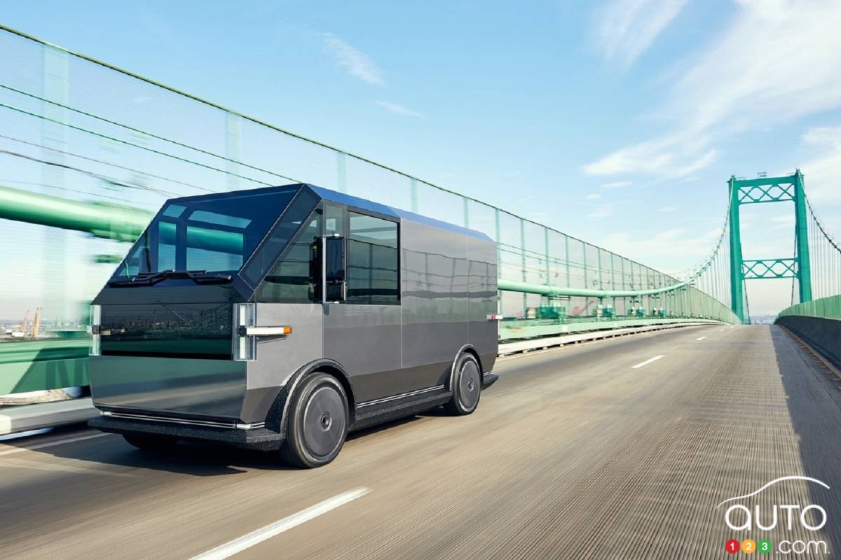 EV Startup Canoo Presents Electric Delivery Van