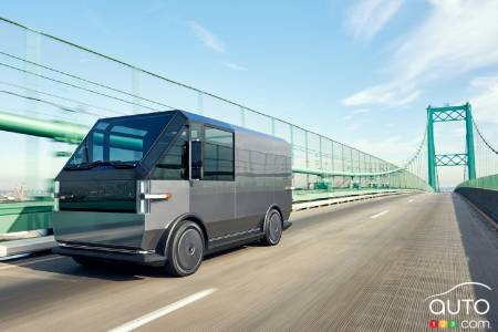 EV Startup Canoo Presents Electric Delivery Van
