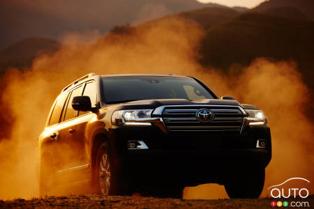 The Toyota Land Cruiser withdrawn from the U.S. market after 2021