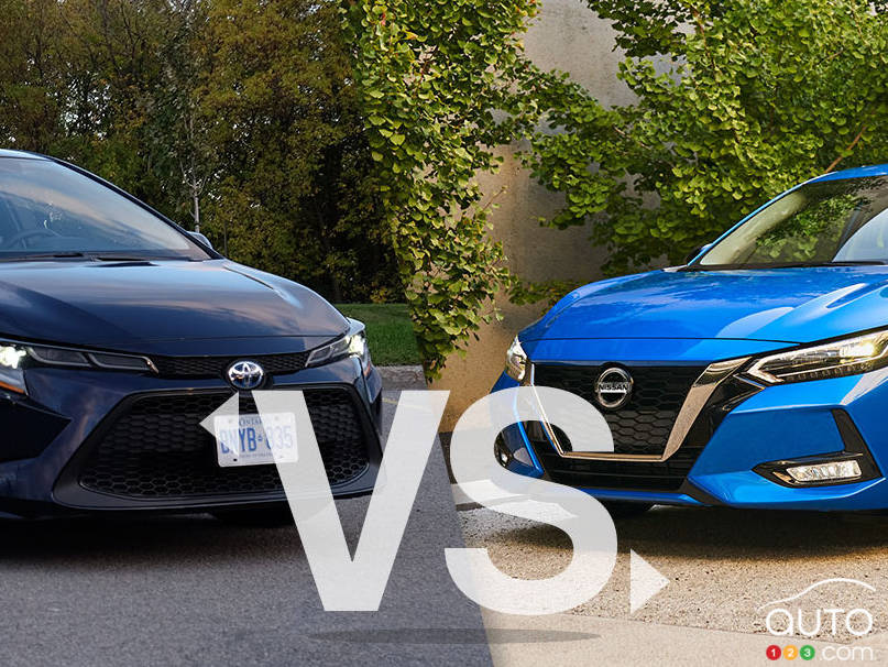 Nissan Sentra 2020 vs Toyota Corolla 2020