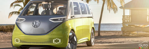 Production of Volkswagen's electric Microbus to start in 2022