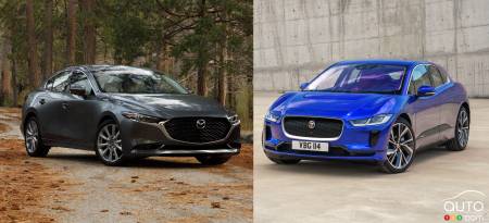 Mazda3, Jaguar I-Pace Named 2020 Car, SUV of the Year by AJAC