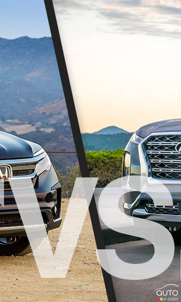 Comparison: 2020 Honda Pilot vs 2020 Hyundai Palisade