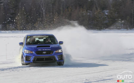 Subaru Winter Experience 2020 : l’art de valser sur un lac gelé