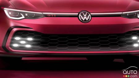 Volkswagen Teases new GTI Ahead of Debut in Geneva