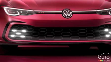 Volkswagen Teases new GTI Ahead of Debut in Geneva