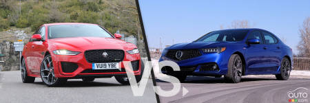 Comparaison : Acura TLX 2020 vs Jaguar XE 2020