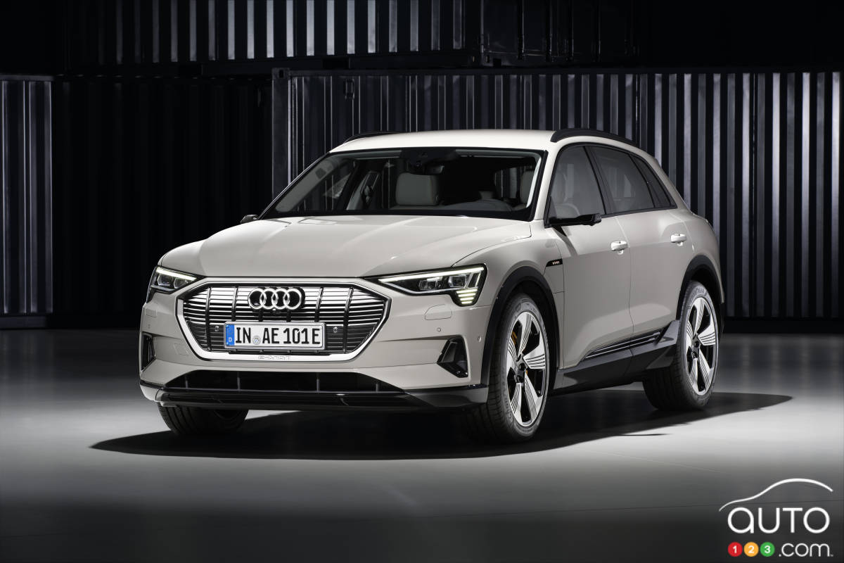 Audi Temporarily Halts Production of its e-tron Model