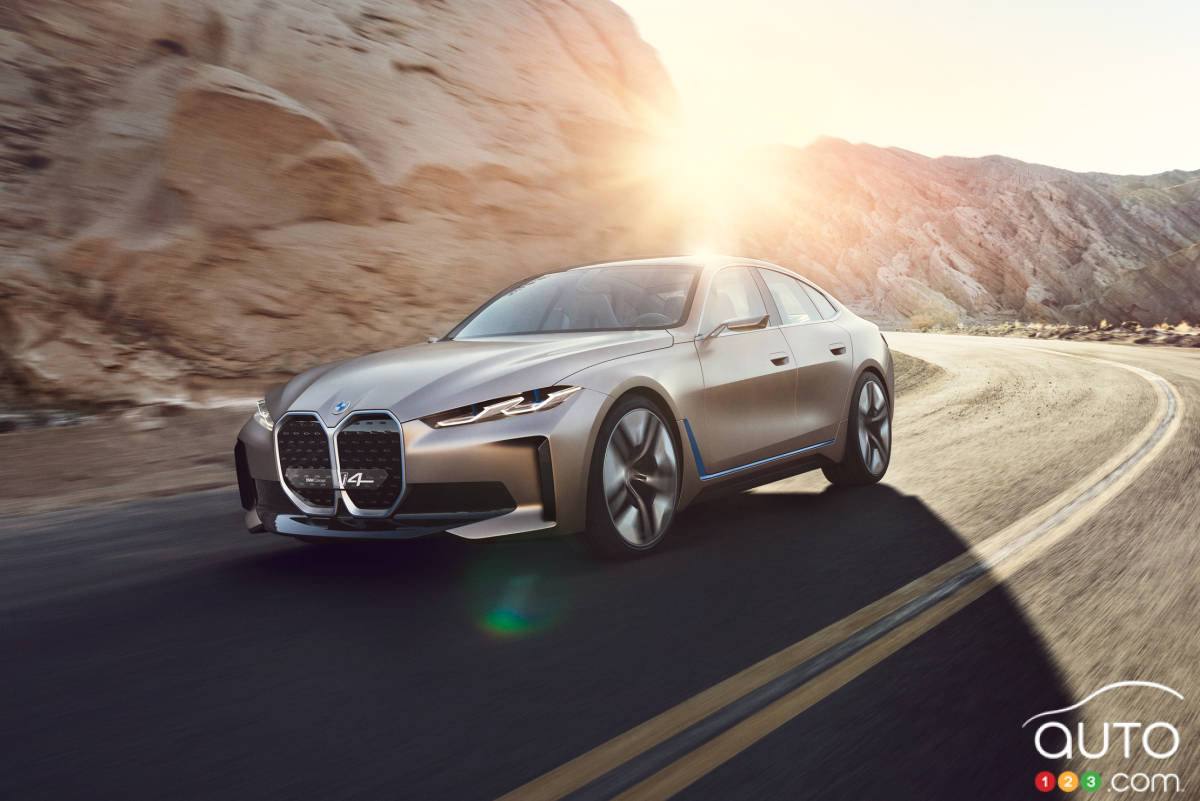 Salon de Genève 2020 (virtuel) : BMW présente son concept i4