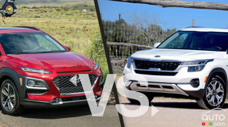 Comparaison : Hyundai Kona 2020 vs Kia Seltos 2021