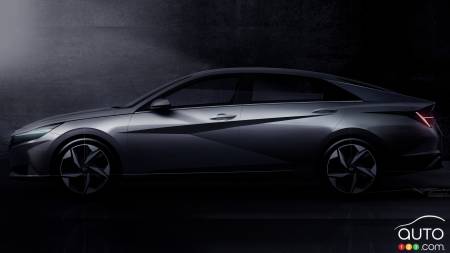 Hyundai Teases the Resculpted Next Elantra