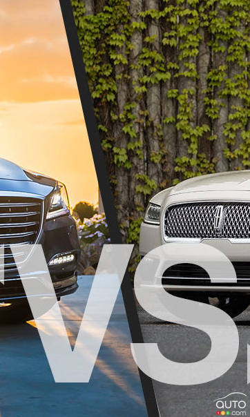 Comparison: 2020 Genesis G80 vs 2020 Lincoln Continental