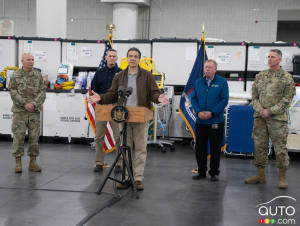 Coronavirus: The Site of the NY Auto Show Becomes... a Hospital