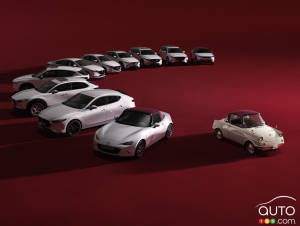 Mazda célèbre ses 100 ans avec huit modèles à touche rétro