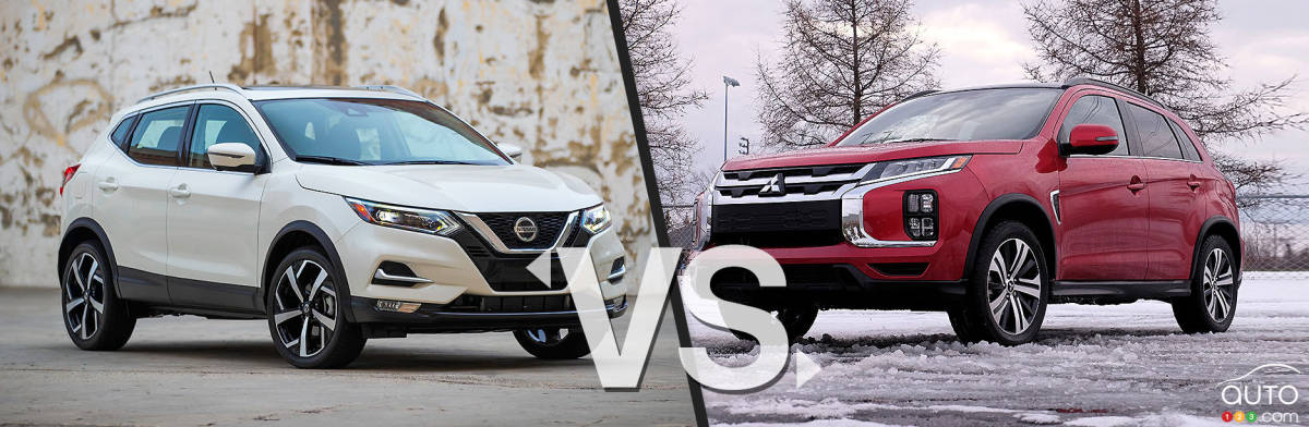 Comparison: 2020 Mitsubishi RVR vs 2020 Nissan Qashqai