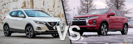 Comparison: 2020 Mitsubishi RVR vs 2020 Nissan Qashqai