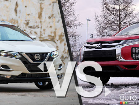 Comparison: 2020 Mitsubishi RVR vs 2020 Nissan Qashqai