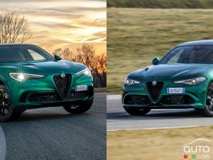 Alfa Romeo's Giulia and Stelvio Quadrifoglio Models Upgraded for 2020