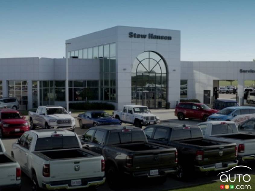 Stew Hansen Chrysler Dodge Jeep Ram dealership, in Iowa