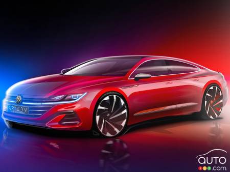 Volkswagen Teases Revised 2021 Arteon Ahead of June 24 Reveal