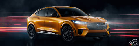 Meet Cyber Orange, a Vibrant New Colour for the Ford Mustang Mach-E