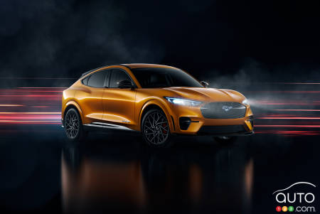 Meet Cyber Orange, a Vibrant New Colour for the Ford Mustang Mach-E