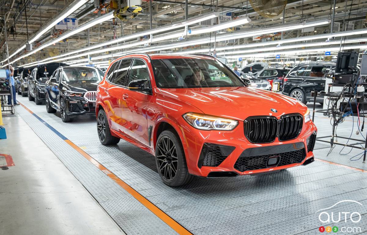 Cinq millions de véhicules pour l’usine BMW de Spartanburg