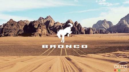 Le Ford Bronco 2021 sera présenté le 9 juillet