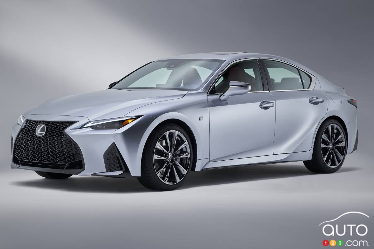 The 2021 Lexus IS Makes Its Debut… Online