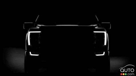 Ford Teases First Image of Upcoming 2021 F-150