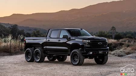 Chevrolet Silverado Trail Boss Z71 Goliath 6X6 : prêt pour la deuxième vague