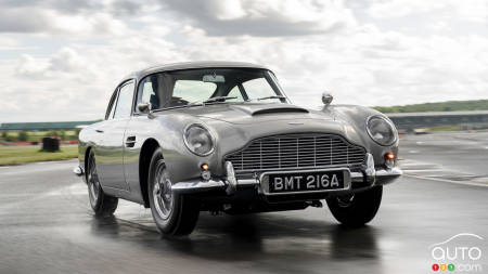 The First Aston Martin DB5 Continuation Has Been Built