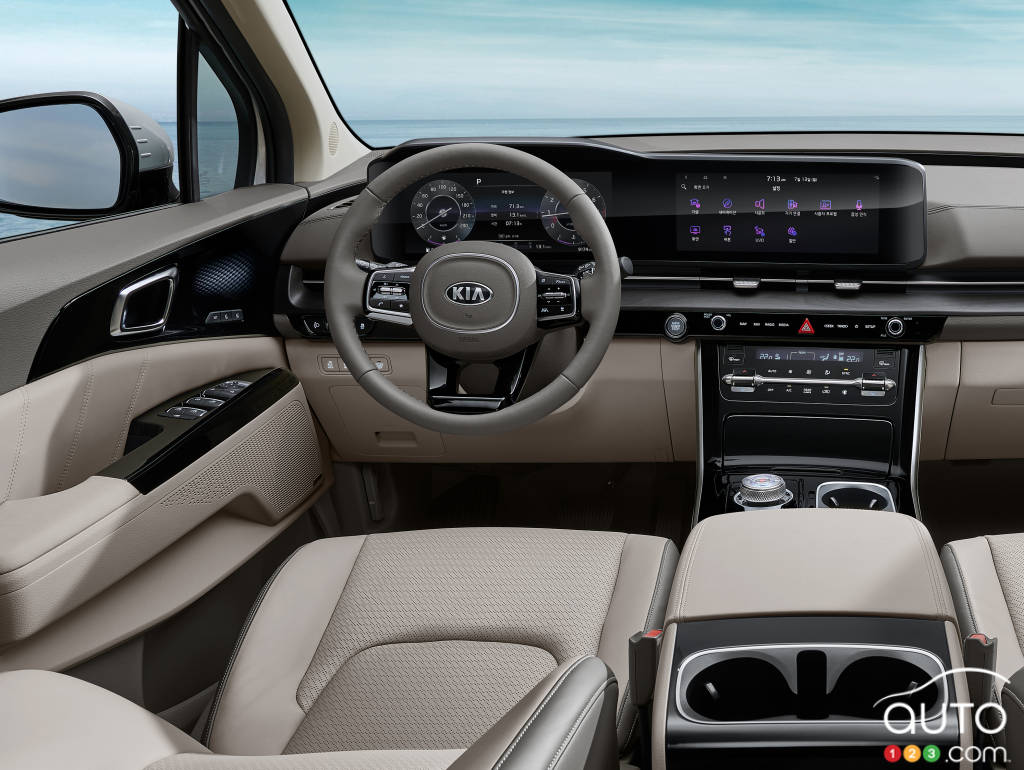 Here Is The Futuristic Interior Of The Next Kia Sedona Car News