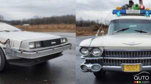 Three Replicas of Famous 80s Movie Cars to Be Auctioned Off