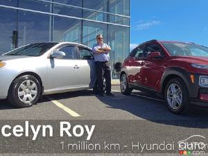 Quebecer Racks Up One Million Km in 2008 Hyundai Elantra