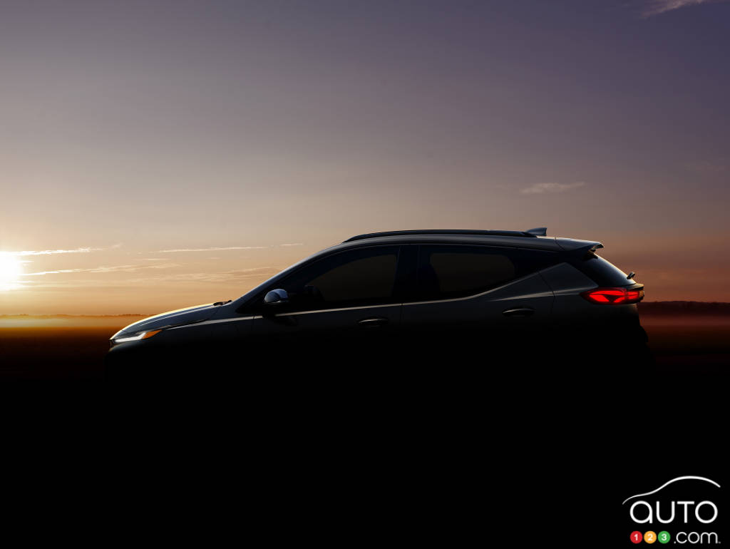 Silhouette du Chevrolet Bolt EUV