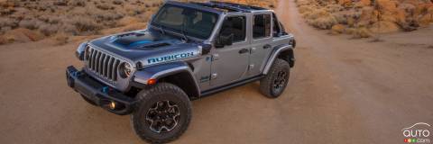 FCA Introduces 2021 Jeep Wrangler 4xe With its 40-km Electric Range
