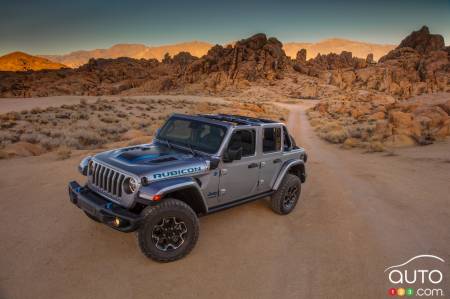 FCA Introduces 2021 Jeep Wrangler 4xe With its 40-km Electric Range